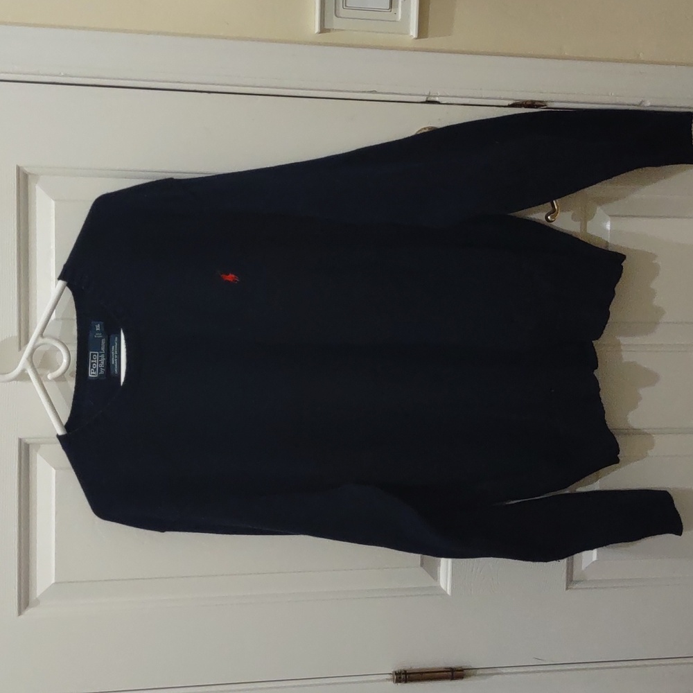 Men's navy blue Polo Ralph Lauren sweater size XXL